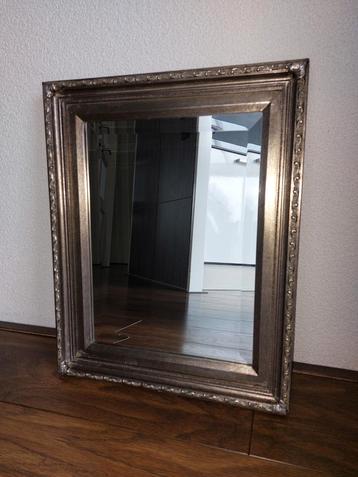 Brons/ bruin kleurige spiegel 40-50 cm
