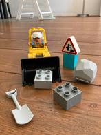 Duplo Bulldozer Set, Ophalen of Verzenden, Gebruikt, Complete set, Duplo