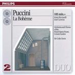 PUCCINI La boheme 2 - CD CARRERAS RICCIARELLI DAVIS PHILIPS, Gebruikt, Ophalen of Verzenden, Romantiek, Boxset