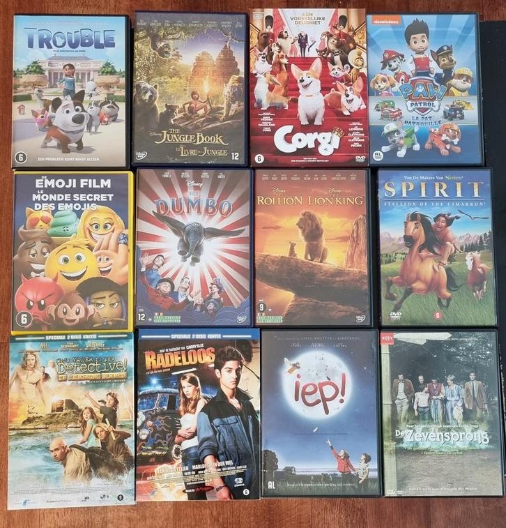Dvd's kinderen, de meeste nog nieuw. Ong 40 stuks, Cd's en Dvd's, Dvd's | Kinderen en Jeugd, Zo goed als nieuw, Film, Ophalen