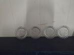 Imperial Glass Candlewick Onderzetters - Set van 4, Ophalen of Verzenden