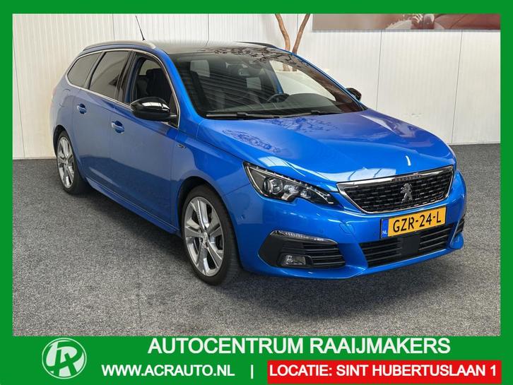 Peugeot 308 SW 1.2 PURE TECH BLUE LEASE GT PANORAMADAK NAVIG, Auto's, Peugeot, Bedrijf, Te koop, ABS, Achteruitrijcamera, Airbags