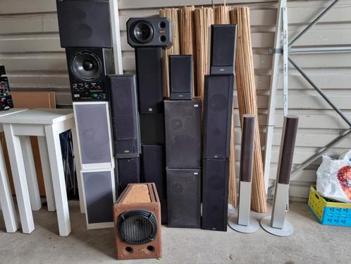 7 paar speakers losse verkoop mogelijk, Audio, Tv en Foto, Luidsprekers, Ophalen