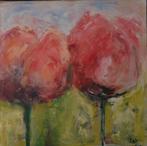 Tulpen olieverf, Antiek en Kunst, Kunst | Schilderijen | Klassiek, Ophalen