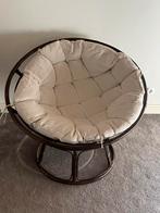 Papasan Rotan Loungestoel, Huis en Inrichting, Banken | Voetenbanken en Poefen, Minder dan 50 cm, 125 cm of meer, Rond, Ophalen of Verzenden