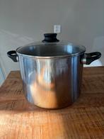 10 Liter Soeppan in Goede Staat, Huis en Inrichting, Kookpan of Snelkookpan, Gebruikt, Inductieplaat, Ophalen of Verzenden