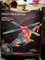 Bouwset Scout Helicopter 8 in 1 Light it up bouwstenen, Ophalen of Verzenden, Gebruikt, Overige merken