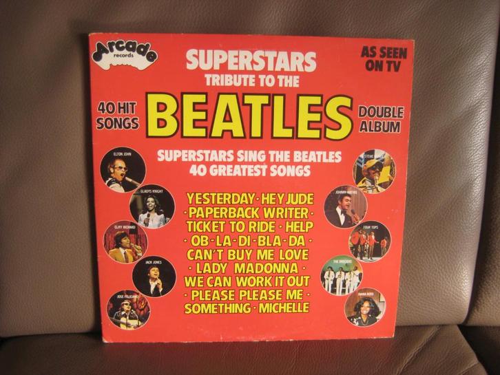 Superstars Tribute To The Beatles, Cd's en Dvd's, Vinyl | Overige Vinyl, Zo goed als nieuw, 12 inch, Ophalen of Verzenden