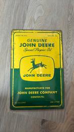 John Deere bordje, Ophalen of Verzenden, Zo goed als nieuw