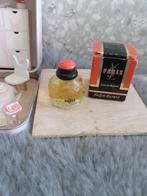 parfumminiatuur met doosje paris by yves saint laurent, Ophalen, Zo goed als nieuw, Miniatuur, Gevuld