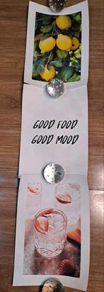 Leuke posters met eten thema Good Food Good Mood, Ophalen of Verzenden, Zo goed als nieuw
