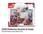 Destined Rivals 3-pack Blister - Pokemon - Scarlet & Violet, Ophalen of Verzenden, Nieuw