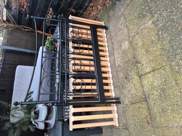 Zeer goede staat zwart ikea 140cm .5 latten los maar functio - afbeelding 6