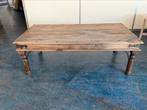 Salontafel robuust hout ideaal in onderhoud, Ophalen, 100 tot 150 cm, 50 tot 100 cm, Minder dan 50 cm