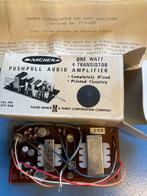 Vintage Push-Pull Audio Versterker - 1 Watt, Ophalen of Verzenden, Nieuw