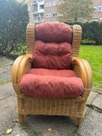 Kinder stoel Rotan fauteuil met kussen, Kinderen en Baby's, Kinderstoelen, Ophalen, Gebruikt, Overige typen