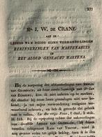 Mr. J. W. de Crane Herinneringen van Martenahuis uit 1839, Boeken, Geschiedenis | Stad en Regio, Ophalen of Verzenden, Gelezen
