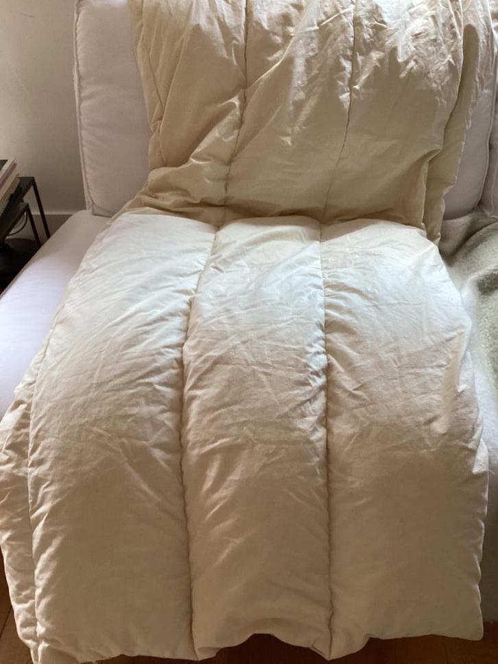 Donzen Dekbed IKEA Eenpersoons Dons 150 bij 200 centimeter, Huis en Inrichting, Slaapkamer | Beddengoed, Gebruikt, Deken of Dekbed