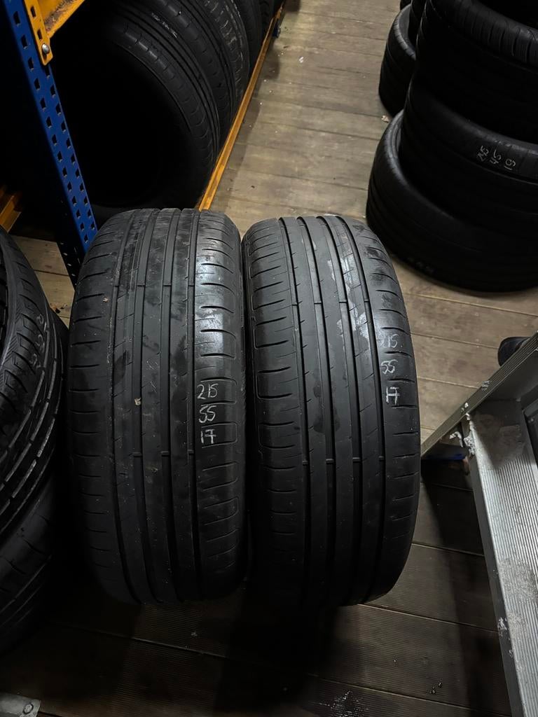 Gebruikte band 2155517 215 55 17 2355519 2055516 205 55 16, Gebruikt, MJA Bandenservice, 16 inch, All Season