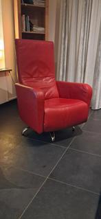 2 Relax Draai  Fauteuils  in tomaten rood, Huis en Inrichting, Fauteuils, Ophalen, Zo goed als nieuw, 75 tot 100 cm, 50 tot 75 cm