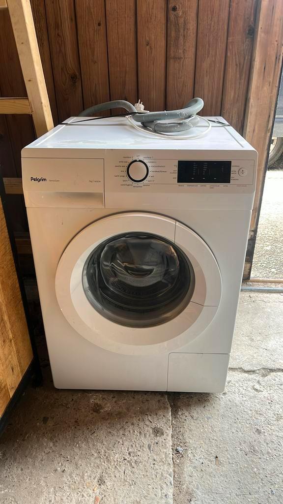Wasmachine, condensdroger, vaatwasser en rvs gasfornuis/oven, Witgoed en Apparatuur, Wasmachines, Zo goed als nieuw, 6 tot 8 kg