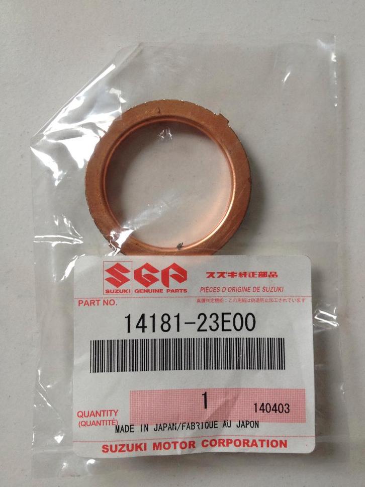 Te koop Gasket exhaust pipe Suzuki LT 80 Quad LT80, Motoren, Accessoires | Stickers, Verzenden