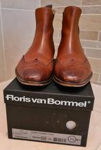 Van Bommel, cognac, boots, Chelsea maat 7 1/2, Overige kleuren, Boots, Ophalen of Verzenden, Van Bommel