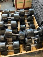 Lifemaxx rubberen dumbells 24-38 kg dumbell set gewichten, Sport en Fitness, Fitnessmaterialen, Ophalen