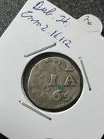Friesland dubbele stuiver 1664, Postzegels en Munten, Munten | Nederland, Vóór koninkrijk, Zilver, Losse munt, Overige waardes