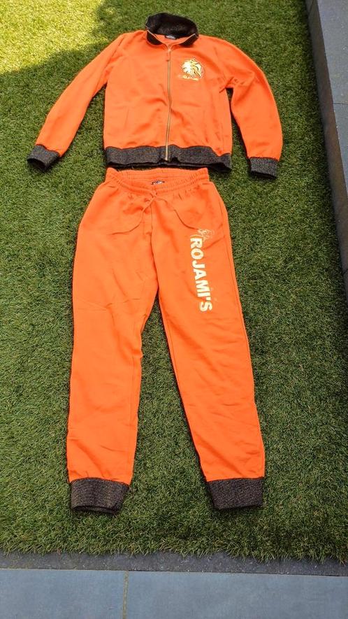 ROJAMI`S HUISPAKKEN EN LOSSE VESTEN EN BROEKEN>KLEED-TOPPERS, Kleding | Dames, Huispakken, Gedragen, Maat 42/44 (L), Oranje, Ophalen
