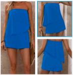 Set: blouse en short maat XL, Ophalen of Verzenden, Nieuw, Maat 46/48 (XL) of groter, Blauw