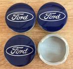 54mm Ford set van 4 naafdoppen center caps naafkappen, Verzenden, Zo goed als nieuw