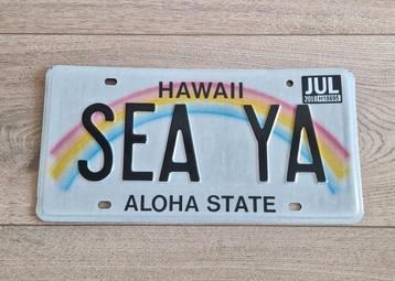Kentekenplaat nummerplaat nummerbord Hawaii - SEA YA beschikbaar voor biedingen