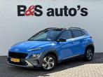 Hyundai KONA 1.6 GDI HEV Fashion Adaptive cruise control Cli, Euro 6, Blauw, Leder, Bedrijf