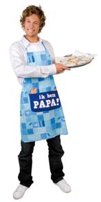 Geboorte schort zoon kraamcadeau baby, Ophalen of Verzenden, Nieuw, Kraamcadeau