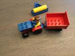 Duplo boertje en traktor met aanhangers nr. 2629, Kinderen en Baby's, Speelgoed | Duplo en Lego, Ophalen of Verzenden, Zo goed als nieuw