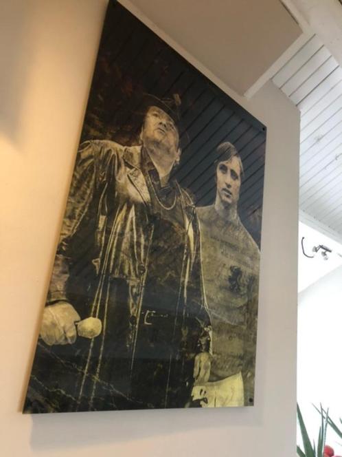 Andre Hazes, Johan Cruijff, Ajax, Feyenoord plexiglas & meer, Huis en Inrichting, Woonaccessoires | Schilderijen, Tekeningen en Foto's