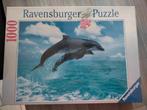 Ravensburger puzzel 1000 stukjes dolfijnen NIEUW, Nieuw, Ophalen of Verzenden, 500 t/m 1500 stukjes, Legpuzzel