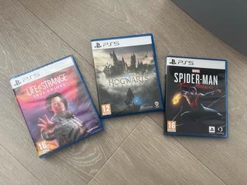 PS5 Games Set: Hogwarts Legacy, Life is Strange, Spider-Man beschikbaar voor biedingen