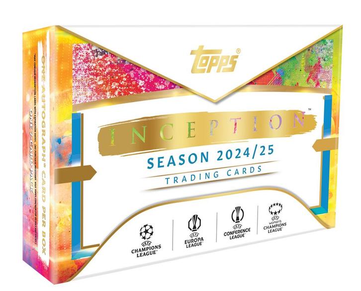 Topps Inception UEFA Club Competitions 2024/2025 (PRE-ORDER), Verzamelen, Sportartikelen en Voetbal, Nieuw, Spelerskaart, Buitenlandse clubs