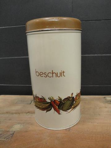 LEUKE OUDE VINTAGE BESCHUITBUS beschikbaar voor biedingen