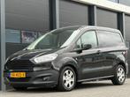 Ford Transit Courier Van 1.5 TDCI Navi Airco (bj 2015), Zwart, Bedrijf, 75 pk, Ford
