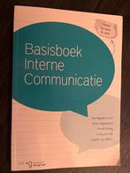Basisboek Interne Communicatie - 8e druk, Ophalen of Verzenden, Gamma, Zo goed als nieuw, HBO
