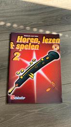 Horen lezen spelen deel 2 hobo, Muziek en Instrumenten, Bladmuziek, Ophalen of Verzenden, Zo goed als nieuw
