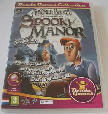 PC Game *** MORTIMER BECKETT 1 *** Secrets of Spooky Manor beschikbaar voor biedingen