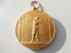 medaille groupement De Binche congres national 1952, Ophalen of Verzenden, Brons