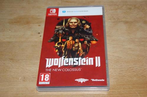 Wolfenstein II the New Colossus (Switch), Spelcomputers en Games, Games | Nintendo Switch, Gebruikt, Shooter, Ophalen of Verzenden