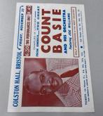Count Basie Show Flyer 22 November 1957 antiek Joe Williams, Ophalen of Verzenden