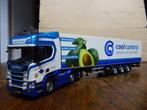 Tekno Scania R 450 C. Vreugdenhil met certificaat, Hobby en Vrije tijd, Modelauto's | 1:50, Ophalen of Verzenden, Nieuw, Bus of Vrachtwagen