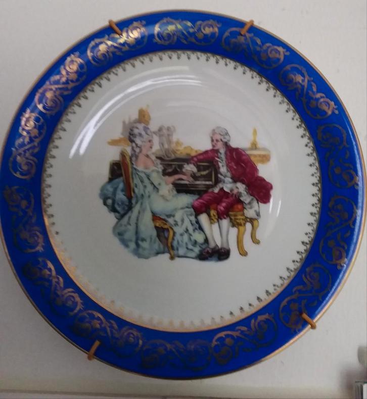 Prachtige verschillende sierborden uit oude tijden., Antiek en Kunst, Antiek | Porselein, Ophalen of Verzenden